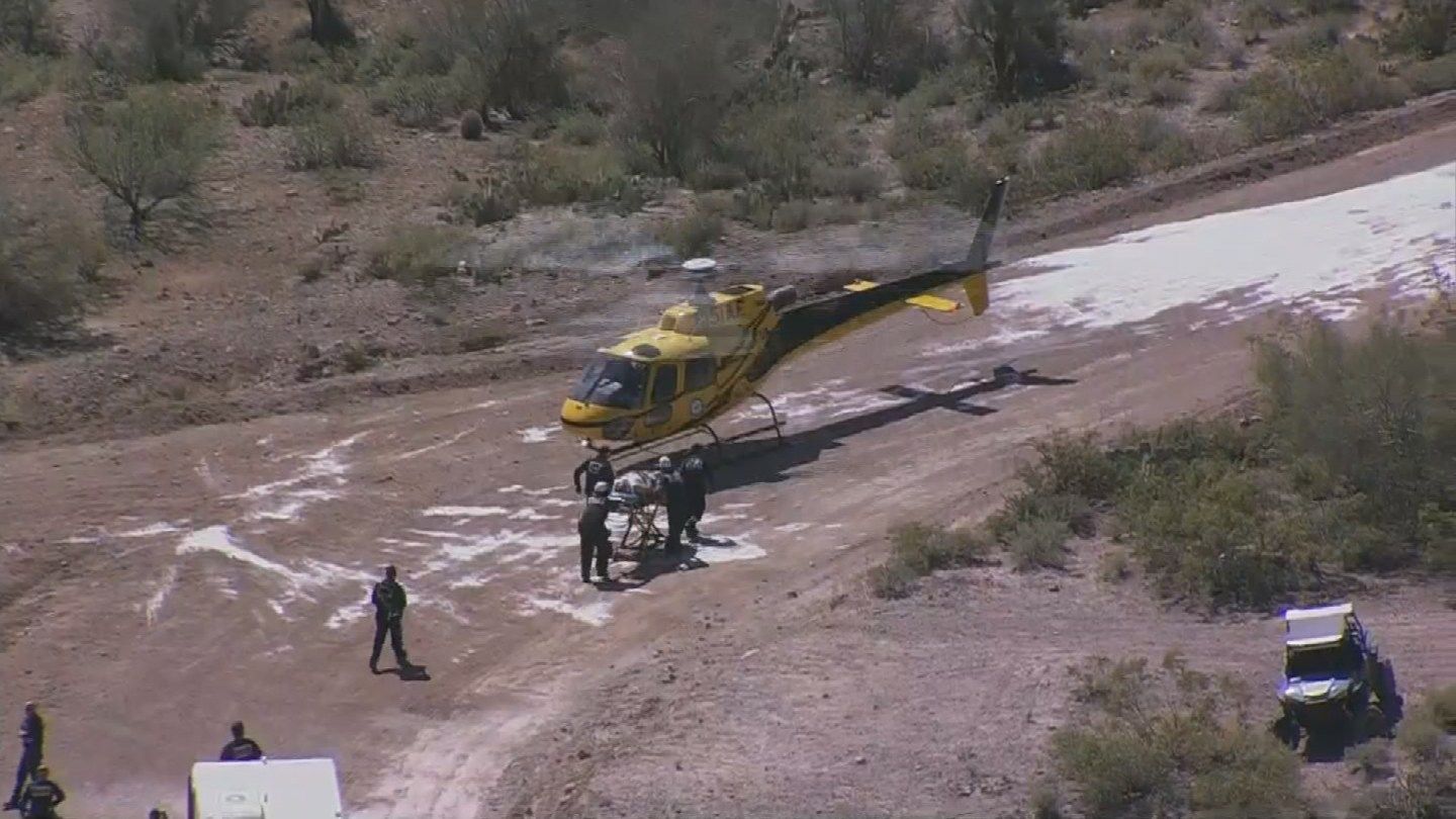 Injured ATV rider rescued near Lake Pleasant 3TV CBS 5