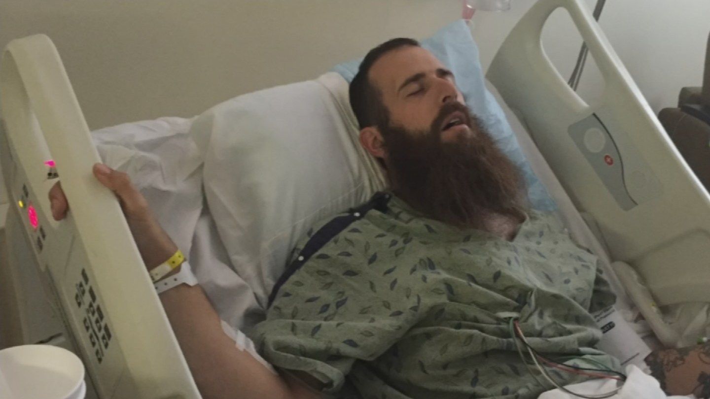 Nick Cornelius can't walk after being bitten by a mosquito and getting the West Nile virus. (Source: KPHO/KTVK)
