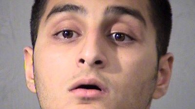 Mahin Khan is being held without bond on felony terrorism charges. (Source: Maricopa County Sheriff's Office)