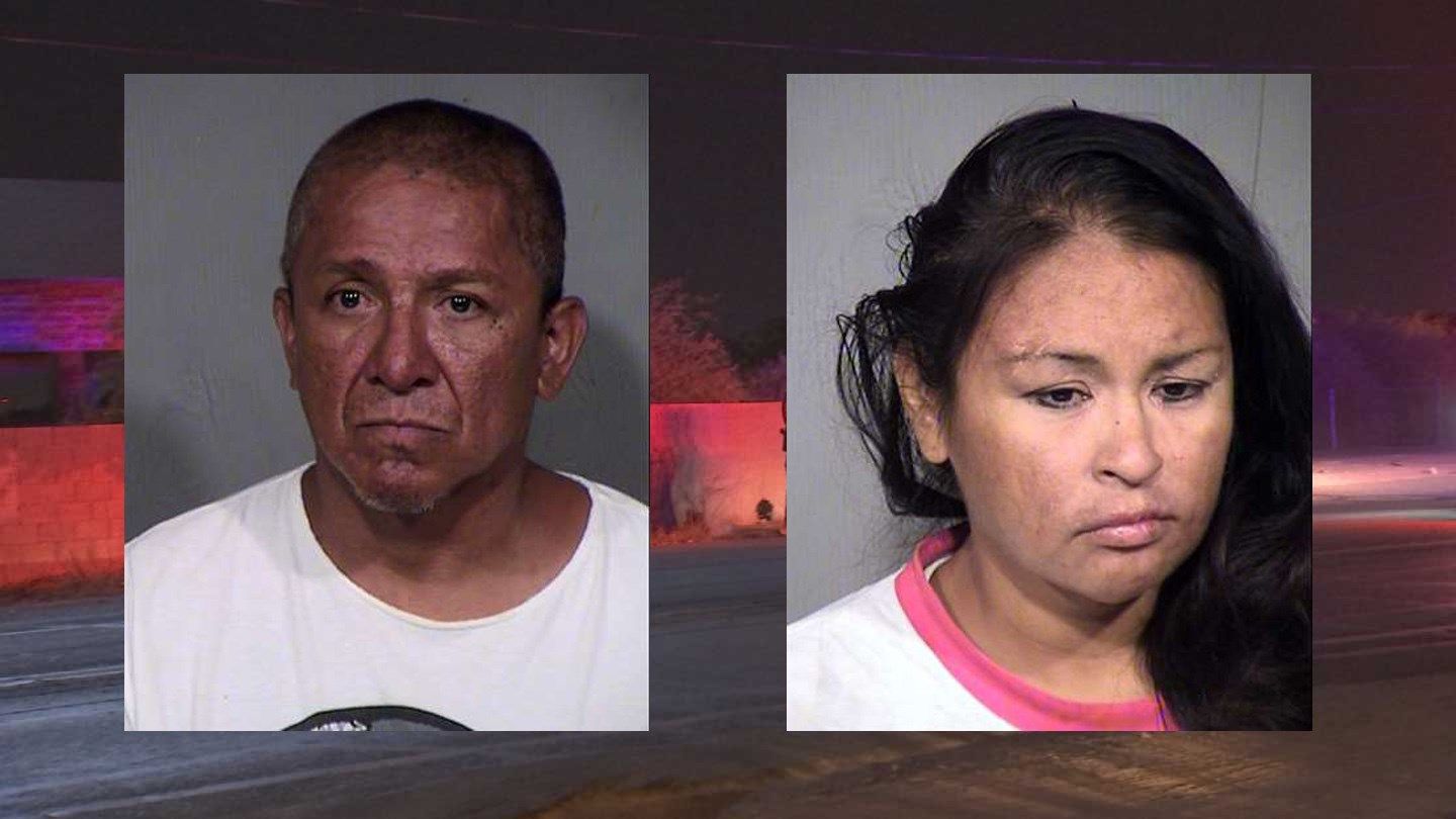 Armando Cardona, left, and Naome Innis, right, were confirmed killed in the Laveen shooting. (Source: MCSO/KPHO/KTVK)