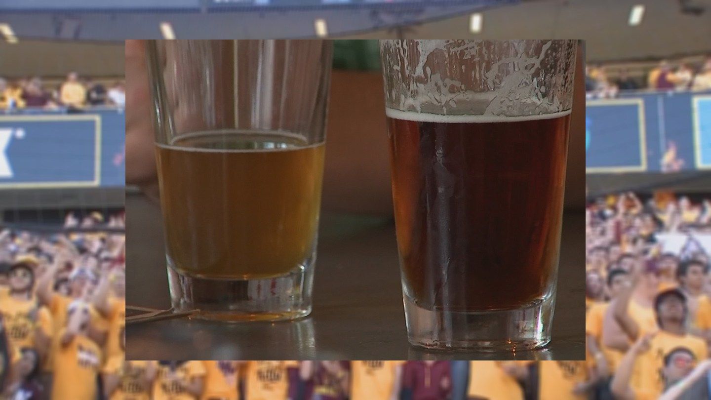 ASU said it's going over the idea of selling beer at Sun Devil Stadium. (Source: KPHO/KTVK)