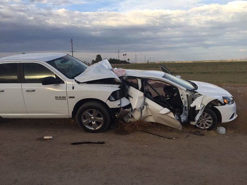 Woman dead, man seriously hurt after being rearended in southwe