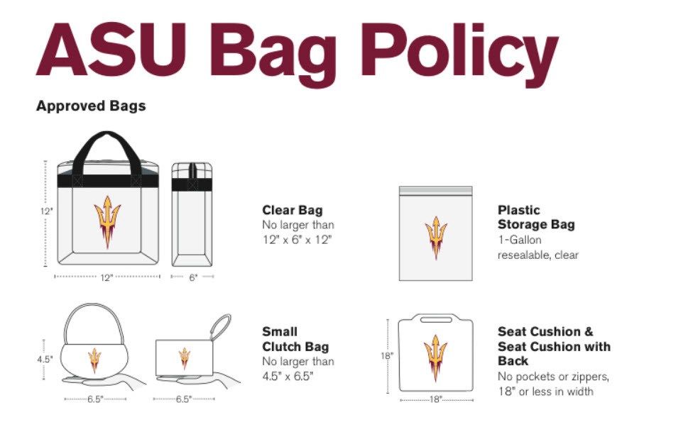 Sun Devil fans Remember the new 'clear bag' policy Arizona's Family