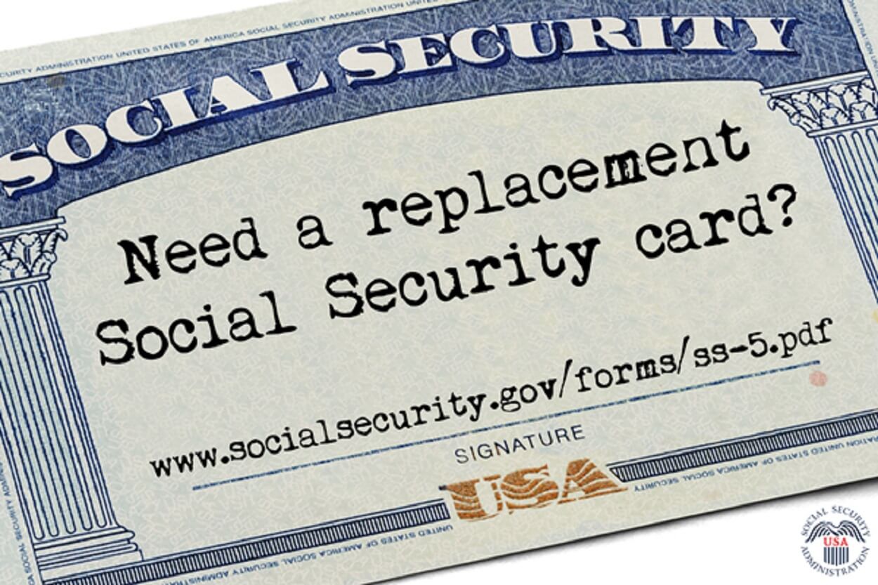 Documents Needed For Replacement Social Security Card : Form SS-5