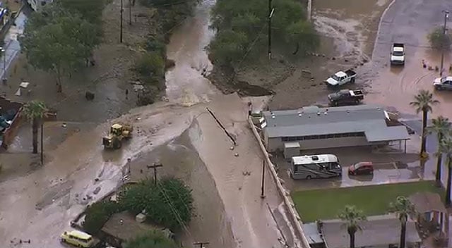 Major flooding washes out roads, soaks homes in Wickenburg - Arizona's ...