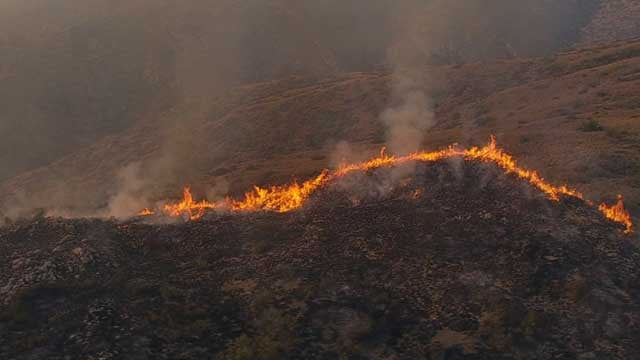 Rattlesnake Fire burning near Bumble Bee at 3,200 acres - 3TV | CBS 5